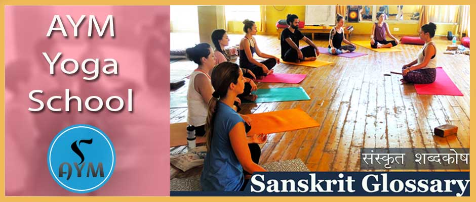 AYM Yoga School — Sanskrit Glossary